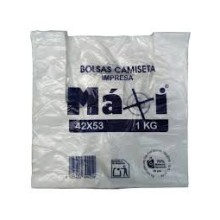 Bolsas camiseta 42x53 1 kg 70% R.